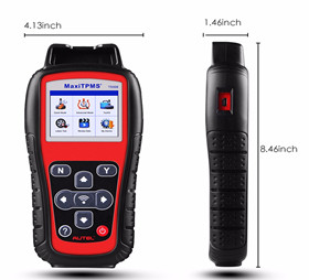 Autel MaxiTPMS TS508K Tire Pressure Monitoring System Reset TPMS Replacement Tool with 8pc Sensors
