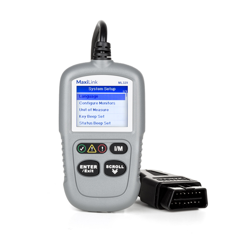 Autel - Auto OBD2 Scanner AUTEL MaxiLink ML329 Upgrade Version of AUTEL AutoLink AL319