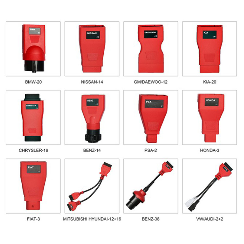 Autel - AUTEL MaxiDAS DS808 KIT Tablet Diagnostic Tool Full Set Support Injector & Key Coding