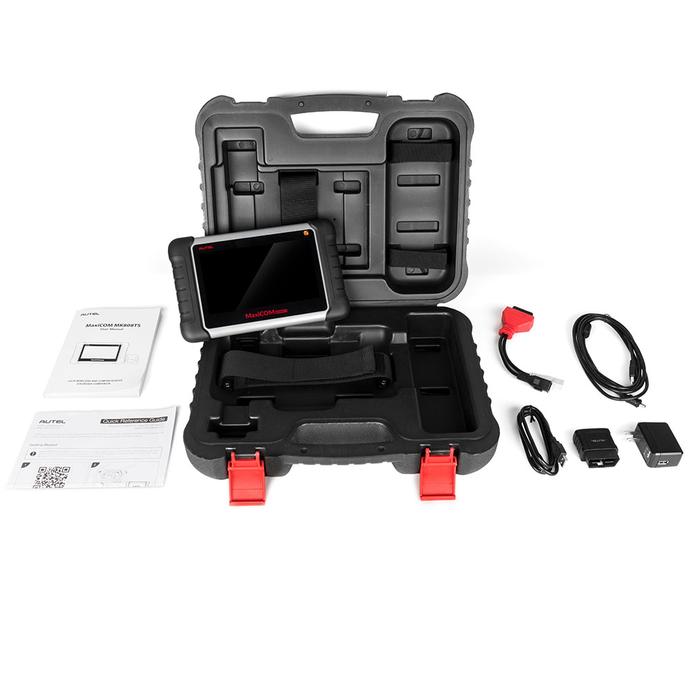 Autel - Autel MaxiCOM MK808ts Diagnostic Tool Automotive Scanner with Oil Reset/EPB/SAS/BMS/DPF/IMMO/TPMS functions