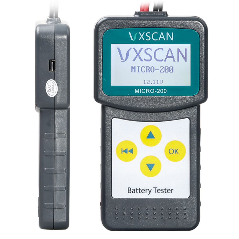 AusLand - Car Battery Tester/Analyzer MICRO-200 for 12 Volt Vehicles