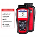 Autel MaxiTPMS TS508K Tire Pressure Monitoring System Reset TPMS Replacement Tool with 8pc Sensors