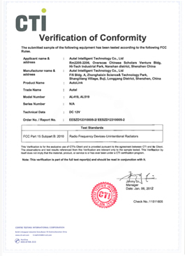 AL419&AL519-FCC