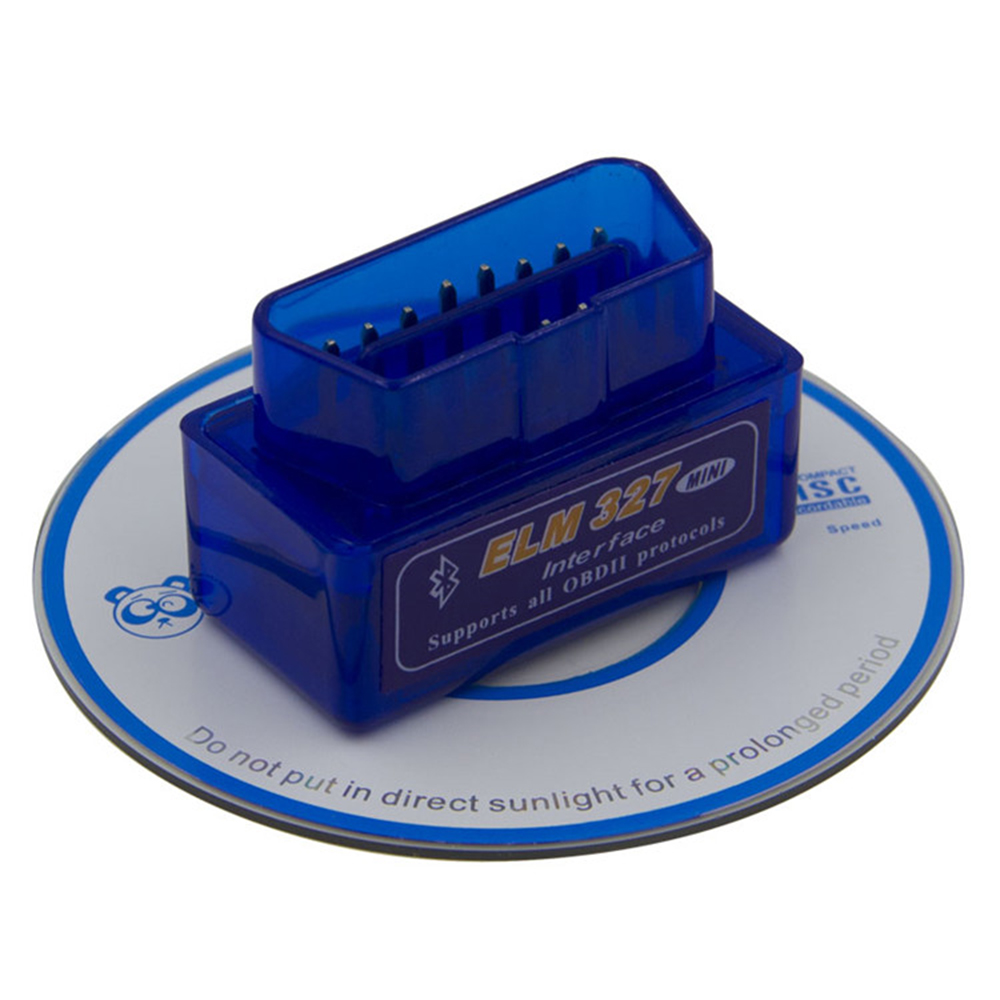 MINI ELM327 Bluetooth OBD2 V1.5 Blue Original Brand Tool