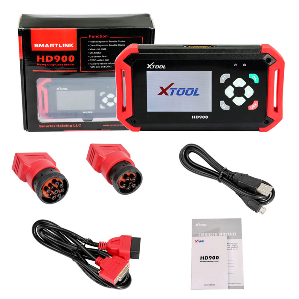 Original Brand Tool - XTOOL HD900 Heavy Duty Truck Code Reader