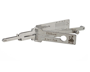 LISHI ISU5 2-in-1 Auto Pick and Decoder for ISUZU Truck-Lizhiqin