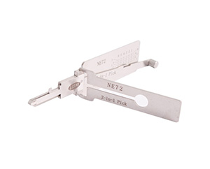 LISHI NE72 2-in-1 Auto Pick and Decoder For Peugeot 206 & Renault-Lizhiqin