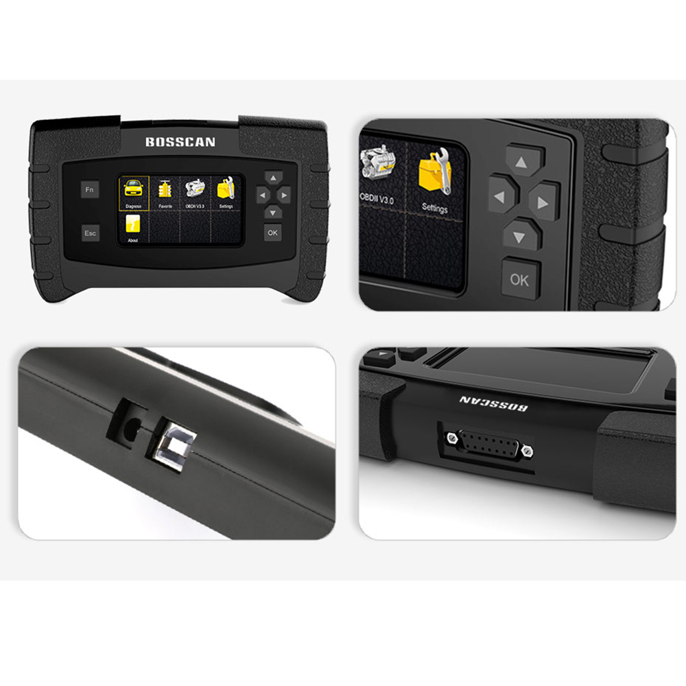 Original Brand Tool - BOSSCAN IFIX969 PROFESSIONAL OBD2 SCANNER