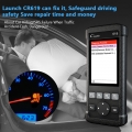 Launch OBD2 Scanner CR619 Engine ABS SRS O2 Sensor Monitoring Creader Tool ODB2 Car Diangostic Tool OBD 2 Automotive Sca