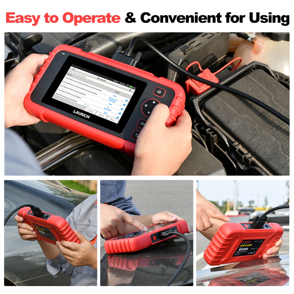 Launch - LAUNCH X431 CRP129X OBD2 Car Scanner Automotive Diagnostic Tool Auto Scan Diagnoses 4 System TPMS PK Creader VIII CRP129
