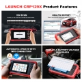 LAUNCH X431 CRP129X OBD2 Car Scanner Automotive Diagnostic Tool Auto Scan Diagnoses 4 System TPMS PK Creader VIII CRP129