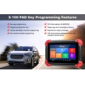 X100 PAD OBD2 Auto Key Programmer Diagnostic Scanner Automotive Code Reader IMMO EPB DPF BMS Reset Odometer EEPROM Updat